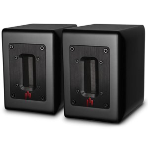 Aperion Audio Aluminum Ribbon Super Tweeter Speaker Pair Matte Black