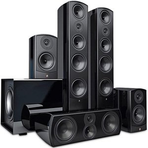 Aperion Verus Grand Tower 5.1 System (Black Gloss)