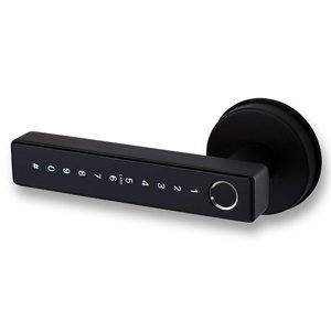 Auslock Novo Series N25 Door Handle Smart Lock - Black