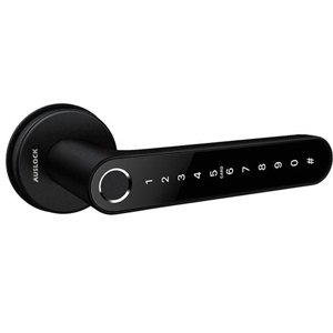Auslock Novo Series N31B Door Handle Smart Lock - Black
