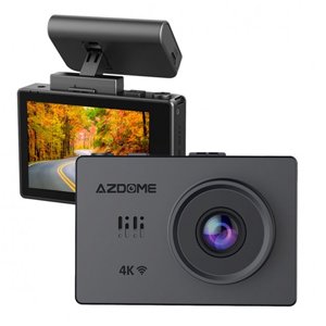 AZDOME M10 4K 2160P 24 FPS Dash Cam OLED Touch Screen Dual Channel