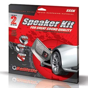 Ballistic SSSK Speaker Kit 2 Panels Sound Vibration Dampening