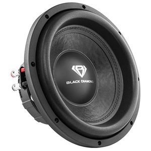 Black Diamond DIA-10D4 10" Car Subwoofer 4-Ohms DVC 440W Max
