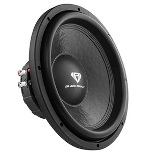 Black Diamond DIA-12D4 12" Car Subwoofer 4-Ohms DVC 500W Max