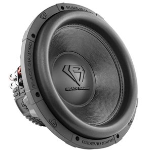 Black Diamond DIA-T12.2D 12" 2000W DVC 2-Ohm Car Audio Subwoofer