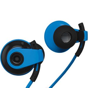 BlueAnt Pump Boost Wired HD Audio Earphones Blue