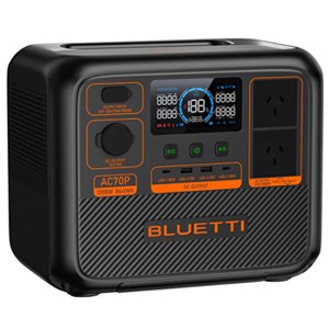 Bluetti AC70P Portable Power Station 1000W 864Wh