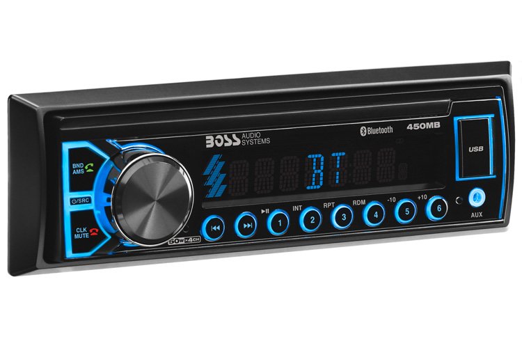 Boss Audio 450MB Bluetooth Mechless Radio Car Player Receiver Stereo