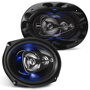 Boss Elite BE694 Rage 6x9" 4-Way 500W Full Range Speakers - Pairs