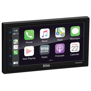 Boss Audio Elite BV800ACP 6.75" Apple CarPlay Android Auto Mechless