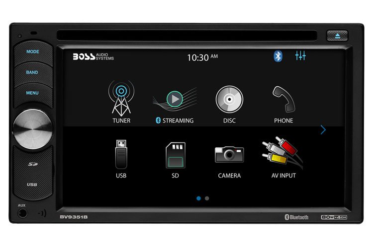 Boss Audio BV9351B 6.2 Touchscreen Bluetooth DVD Car Receiver