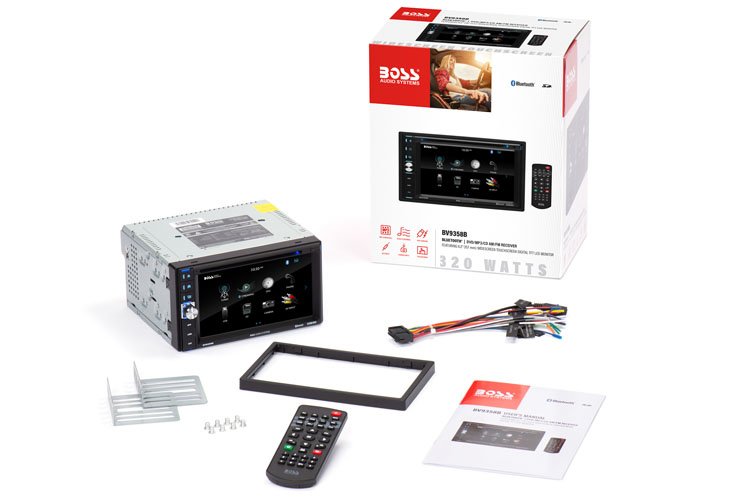 Boss Audio BV9351B 6.2 Touchscreen Bluetooth DVD Car Receiver