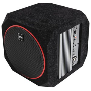 Boss Audio CUBE8 8" 4 Ohm 400W SVC Amplified Subwoofer w/ Enclosure