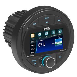 Boss Audio MGV500B Marine Gauge Digital Media Radio Receiver