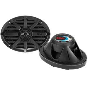 Boss MR692B 6" x 9" 2-Way 350W Marine Full Range Speaker Black