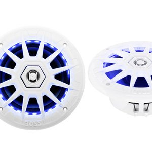 Boss Audio MRGB65 6.5" Marine Speakers w/ RGB Illumination