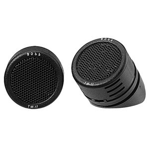 Boss Audio TW17 30W RMS 1" Polyimide Micro Dome Tweeter (Pair)