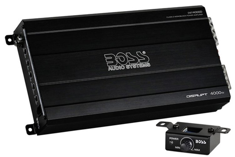 Boss Audio DST4000D Mono Channel Amplifier
