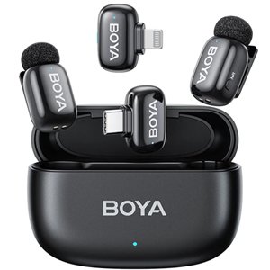 Boya Mini 12 Wireless Microphone Type-C & Lightning - Black