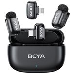 Boya Mini 12 Wireless Microphone Type-C & Lightning - Black