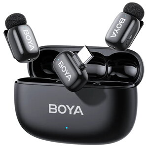 BOYA Mini 2 Wireless Microphone USB-C - Black