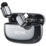 BOYA Mini 2 Dual Wireless Microphone - USB-C w/ Case (Space Grey)