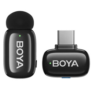 BOYA Mini 2 Dual Wireless Microphone - USB-C (Black)