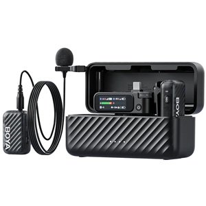 Boya BOYAMIC 2 Wireless Microphone 2x TX + 2x Lavalier Mic + Charging