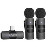 Boya BY-V20 Wireless Lavalier Lapel Microphone Type-C