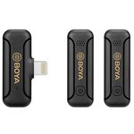 Boya BY-WM3T2-D2 Mini 2.4GHz Wireless Microphone for iOS Boya BY-WM3T2-D2 Mini 2.4GHz Wireless Microphone for iOS
