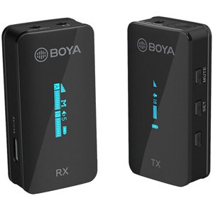 Boya BY-XM6-S1 Ultra Compact 2.4GHz Dual-Channel Wireless Microphone