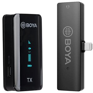Boya BY-XM6-S3 Wireless Lavalier Microphone for iPhone/iPad