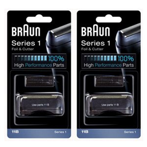 Braun 11B Replacement Foil & Cutter (2 Packs)