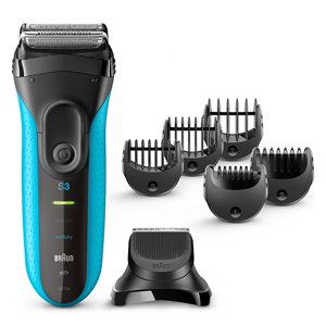 Braun 3010BT Series 3 3-in-1 Electric Wet & Dry Shaver Cordless