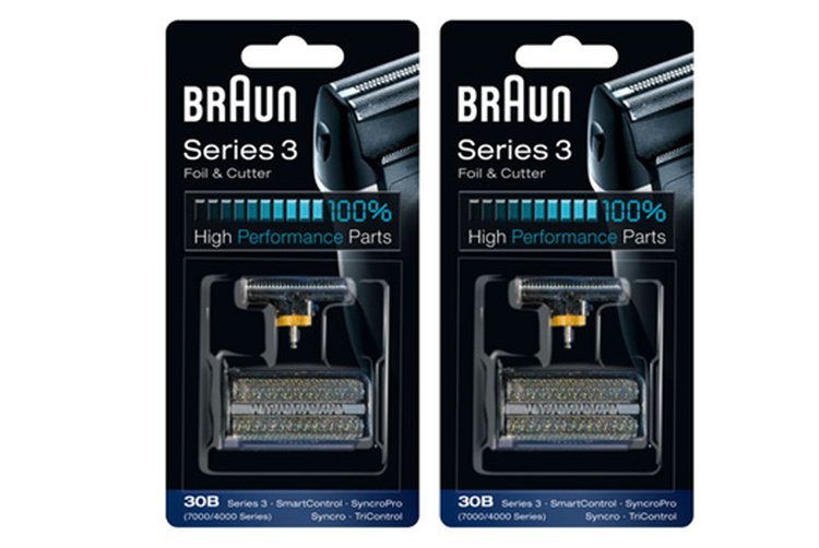 Braun 30B Replacement Foil & Cutter (2 Packs)