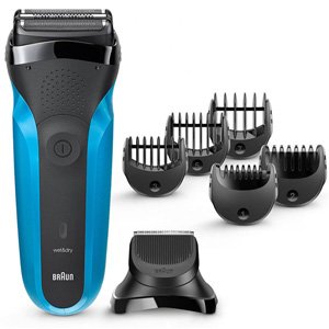 Braun 310BT Series 3 310s Rechargeable Electric Shaver & Beard Trimmer