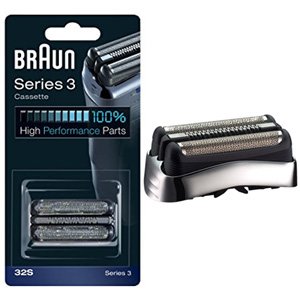 Braun 32S Replacement Cassette Foil & Cutter Silver