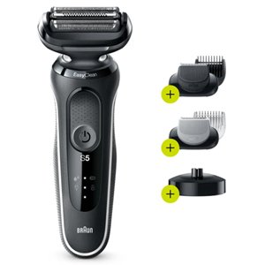 Braun 50-W4650CS Shaver w/ Charging stand & 2 attachments