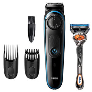 Braun BT3240 Series 3 Mens Beard Trimmer Hair Clipper & Fusion Razor