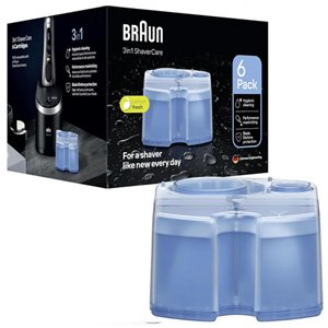 Braun CCR6 Clean & Renew Refill Cartridges CCR2 (170ml x 6 Pack)