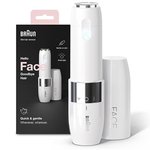 Braun FS1000 Mini Face Hair Remover with Smartlight - White