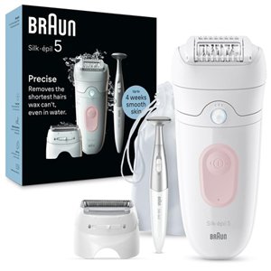 Braun SE5-230 Silk-epil 5 Wet & Dry Epilator - Flamingo Pink