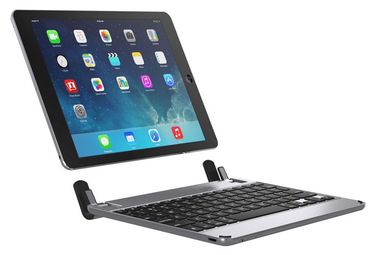Brydge 9.7 Bluetooth Keyboard for iPad Air 1 2 Pro 9.7 Grey BRY1012