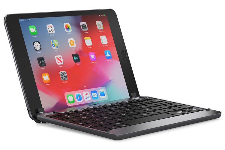 Brydge Wireless Bluetooth Keyboard for iPad 7.9 Mini 4th 5th Gen Grey