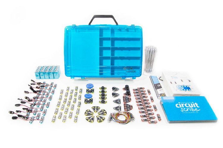 Circuit Scribe Intro Kit With Storage Classroom Kit CSKITINTRO