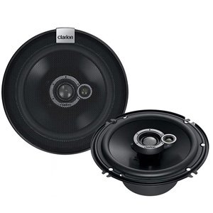 Clarion SH1634R 6.5" (16cm) 370W 3-Way Multi-Axial Speakers