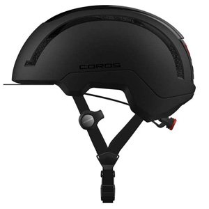 Coros SafeSound Urban Smart Cycling Bluetooth Helmet Tail Light Black