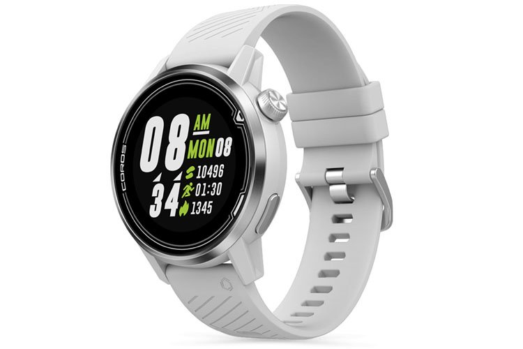 Coros Apex Premium Multisport GPS Watch 42mm White Silver