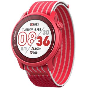 Coros PACE 3 GPS Sport Watch Track Edition Nylon - Red