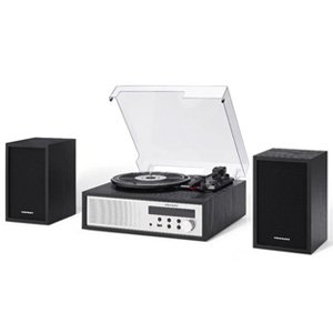 Crosley Sloane Shelf System Turntable - Black